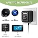 Doorbell Transformer, 24 Volt Transformer Thermostat, Comptible with Honeywell, Nest Ecobee, Sensi,and All Version of Ring Doorbell / 26 ft Cable C Wire Adapter