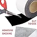 ConClarity 4 in x 30 ft - Vibrancy Enhancing Projector Screen Felt Tape Border Deepest Black Ultra High Contrast Flocking for DIY Screen Borders Absorbs Light, Brightens Image & Stops Bleed