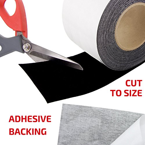 4 in x 30 ft Vibrancy Enhancing Projector Felt Tape Border by