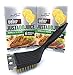 Weber Just Add Juice Marinade for Chicken and Pork NET WT 6.72 OZ, Total of 12 Packets of Marinade and BBQ Time Brush and Scraper