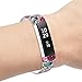 RedTaro Bands Compatible with Fitbit Alta and Fitbit Alta HR,Pack of 3(Paisley,Floral,Owl),Standard Size for 5.5