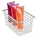 iDesign Forma Metal Wire Pantry Storage Organizer Bin with Handles, Container for Food, Drinks, Produce Organization , 10.24