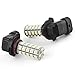 econoLED 2 PCS 6000K Halogen Xenon Super White 68 SMD LED 3528 9006 HB4 LED Bulbs DRL Daytime Running Fog Lights Driving Lamps New