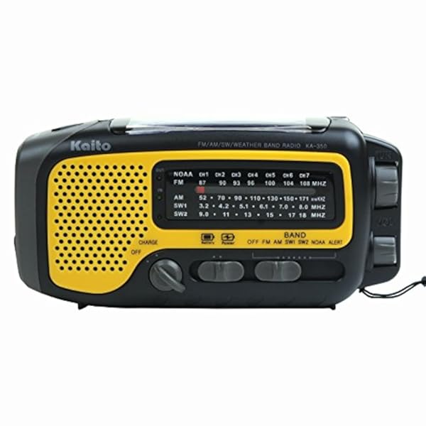 Radio Kaito Ka-350 Voyager Energia Solar AM FM OC