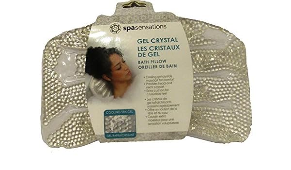 Amazon Com Bath Pillow Spa Sensations Gel Crystal Bath Pillow