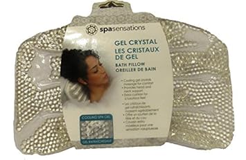 Amazon Com Bath Pillow Spa Sensations Gel Crystal Bath Pillow