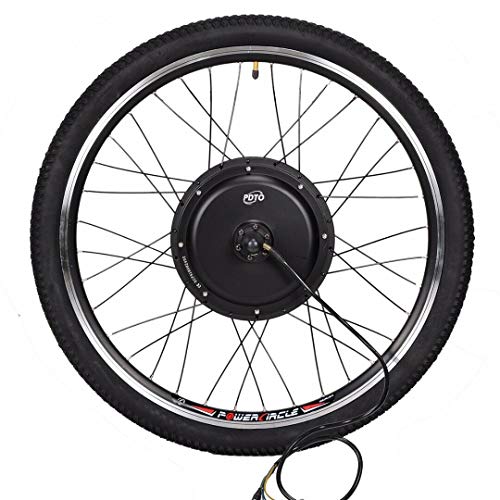 Balance World Inc 1500W 26" 48V Rear Wheel Electric Bicycle Bike Motor Conversion Kit Hub Cycling