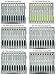 Tennis Twist Metal Ballpoint Pen - 10 PC in a Tray