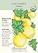 Lemon Cucumber Certified Organic Heirloom Seeds