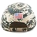 THE HAT DEPOT Exclusive 45th President Make America Great Again 3D Signature Cap (Digital Camo-Flag)