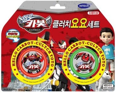 HELLO CARBOT CLUTCH YOYO SET 2 EA IN 1 PACKAGE, KOREAN TOY, KOREAN ANIMATION