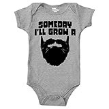 Someday I'll Grow A Beard Birthday Bodysuit