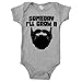 Someday I'll Grow A Beard Birthday Bodysuit
