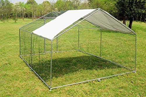 walnest Large Chicken Coop Cage Walk-in Pens Outdoor Backyard Ranch Crate Rabbit Poultry Cage Enclosure Pet Run Exercise and Playpen Pen Pet Exercise with Cover - Thumbnail 5