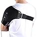 Yosoo Heated Shoulder Wrap Adjustable Neoprene Shoulder Support Brace with Hot Cold Therapy Pad for Rotator Cuff, Frozen Shoulder or Shoulder Dislocation