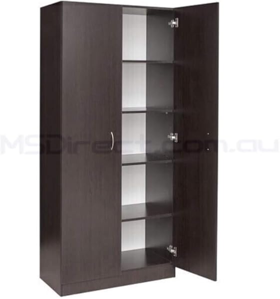 Montreal Double Door Cupboard Storage Cabinet Paper Laminated