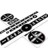 Ultimate repair kit for GM - A/C Dash Button Repair Kit + Radio Button repair kit (Tahoe, Suburban, Avalanche, Silverado, Yukon, Denali, Acadia, Sierra, Saturn Outlook, Buick Enclave SUV Trucks)