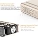 Mini Projector, 500 ANSI Lumens 3D Home Theatre Projector &Office Projector Support Dual-Band Wi-Fi/BT-4.2/Ultra Hd 4K /Max300 Inches/DLP 3D Video for Business&Education