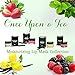 Moisturizing Green Tea Berry Sleeping Lip Mask Balm, Younger Looking Lips Overnight, Best Solution For Chapped And Cracked Lips, Unique Formula And Power Benefits Of Green Tea and Berries