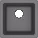 Elkay Quartz Classic ELG1616GS0 Greystone Single Bowl Dual Mount Bar Sink
