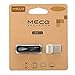 USB Flash Drive, MECO 64GB USB 3.0 Thumb Drive with LED, Waterproof Memory Stick with Keychain and 7 Color's Breathing Light for Smart TV, Laptop, PC