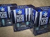 Lot of 3 Bath & Bodyworks Sparkling Icicles Wallflower 2 Pack Home Fragrance Refill Bulbs (6 Bulbs Total) (Scented)