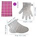 SZATS Paraffin Wax Bath Liners for Hands and Foot, 200 Pcs Plastic Paraffin Bath Mitt, Hand & Foot Bags for Paraffin Treatments and Paraffin Wax Machine