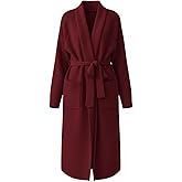 MASCOMODA Long Chunky Cardigan Sweaters for Women Open Front Oversized Casual Knit Spring Coatigan Jackets Winter Coats 2026