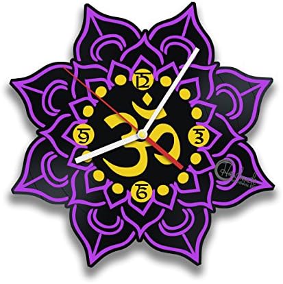 Sacred Sign, Spiritual Icon OM, Mantra in Hinduism, Buddhism, Jainism, and Sikhism, Meditation Decor by Handmade Solutions