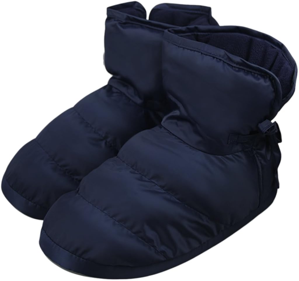 Ylucky Women Men Indoor Down Slippers Quilted Thermal