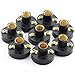 Magic&shell 8pcs E10 Mini Bulb Holder DIY Physical Circuit Electrical Experiment Lighting Accessories Screw Type Light Socket Mounting Bracket Round Lamp Base