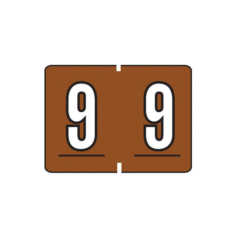 Smead Numeric ColorCoded Labels Number 9 Lilac 500 Labels per Roll (22009) 86486220095 eBay