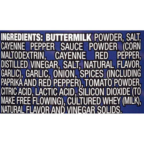FRANK’S REDHOT BUFFALO RANCH SEASONING BLEND, 4.75 OZ