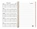 Bloom Daily Planners 2017 Daily Planner, 8.25 x 4-Inches, Rose Gold Stripes,