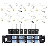 Bolymic 8800 Church Wireless System 8 x 100