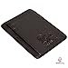 Estalon Genuine Leather RFID Blocking Credit Card Holder Case, Minimalist front Pocket Slim Wallet With ID Window (Brown) (Brown Pebble)