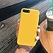 Pelipop iPhone 7 Plus Case, iPhone 8 Plus Case, Colorful Yellow Slim Fit Anti-scratch Soft TPU Gel Silicone Skin Frosted Protective iPhone Cover for iPhone 7 Plus/iPhone 8 Plus(Yellow)