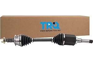 TRQ Front Left CV Axle Assembly Driver Side Compatible with 2018-2022 Chevrolet Equinox 2018-2021 GMC Terrain 2018-2020 Buick Regal Sportback Regal TourX L4 1.5L FWD