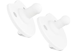 Ryan & Rose Cutie PAT Pacifier Teether (Preemie Kit, White)