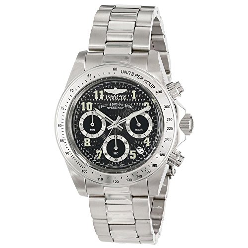 Invicta Men's 17025 Speedway Analog Display Japanese Quartz Silver Watch