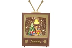 8.5-inch A Christmas Story Battery-Operated LED Musical Television Table Piece