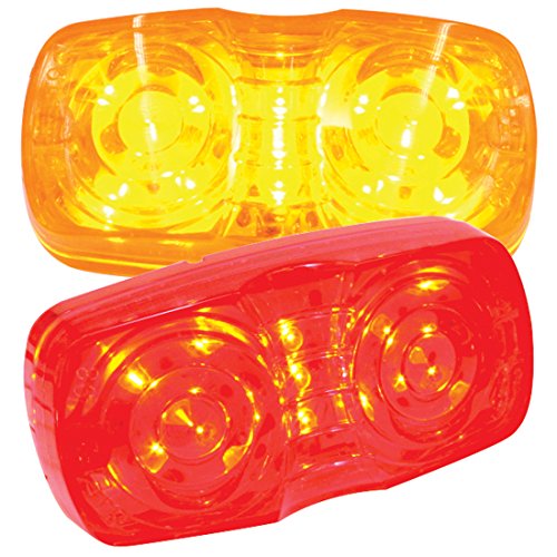 Grote Square Corner, Hi Count(TM) 13-Diode, LED Lamp, Yellow (G4603)