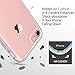 iPhone 7 Case, iPhone 7 Case Clear, ESR Soft TPU Bumper + Hard Clear Back Cover [Slim Fit] [Crystal Clear] JET BLACK Optimized Hybrid Case for 4.7 inches iPhone 7(Transparent Grey)