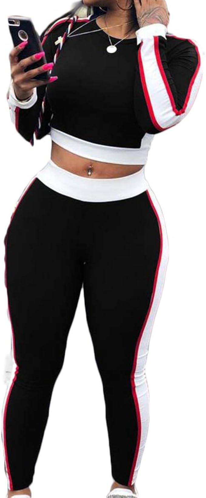 high waisted tracksuit pants