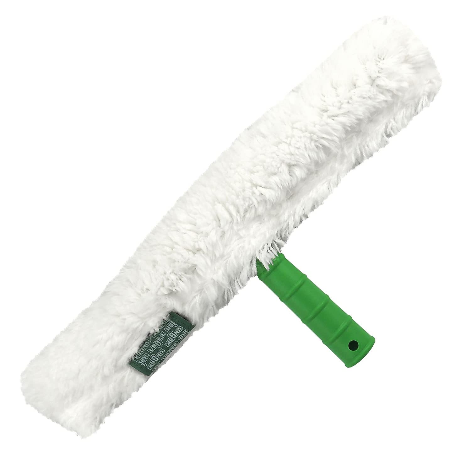 Unger WC250 Original Strip Washer with Green Nylon Handle, White Cloth Sleeve, 10 Inches