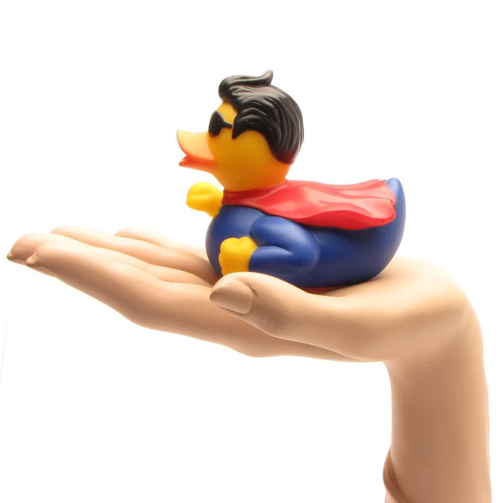 wonder woman rubber duck