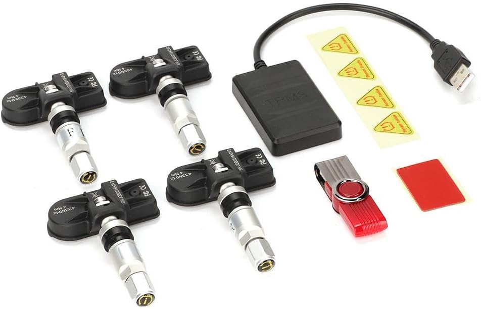 Sensor TPMS Di Monitoraggio Della Pressione Dei Pneumatici Per Auto Per Enclave Chevrolet 13598773 92223599 - 7