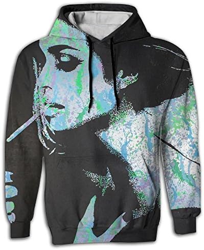 MHYCU FMIQL Cool Unisex 3D Printed Hoodies Mens Sexy Ladies Beautiful Pockets Hoodie Sweatshirts Plus Velvet