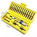 NASHINAL 20Pcs Half Time Drill Driver Multi Screwdriver Sets Updated Version 16 Different Kinds Head with Countersink Bits