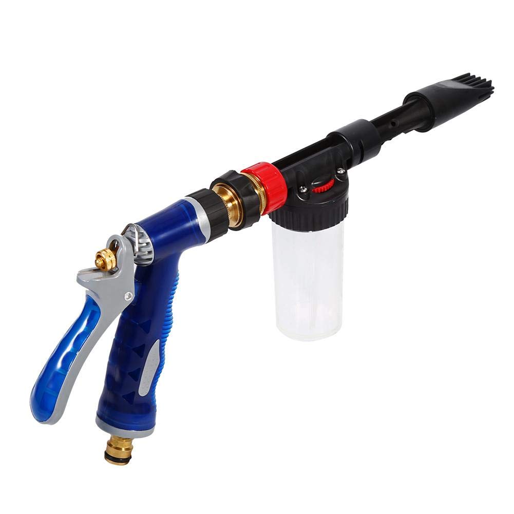 Car Cleaning Foam Gun, 2 in 1 100ml Detachable Adjustable Sprayer for Car Wash, Snow Foam, and Daily Maintenance